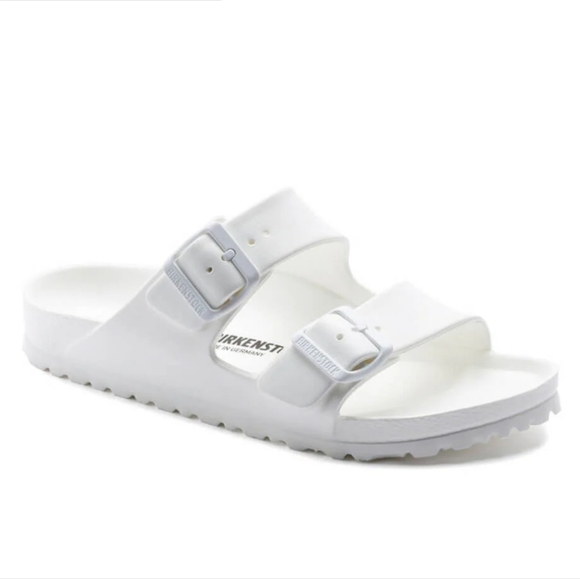 Birkenstick Arizona EVA White Sandals Sz 37 - Picture 2 of 8